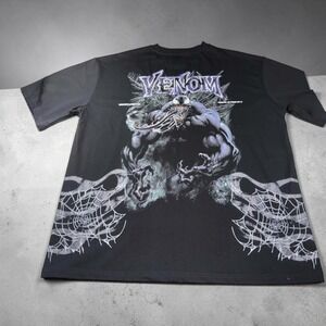 Dechire‎ Lifestyle Venom Marvel Graphic T-Shirt Mens 2XL Black Streetwear NWT